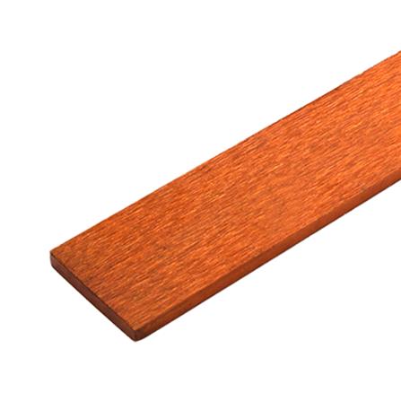 ไม้รั้ว หัวตรง DIAMOND 10X150X1.5 ซม. สีแดงประกายทอง