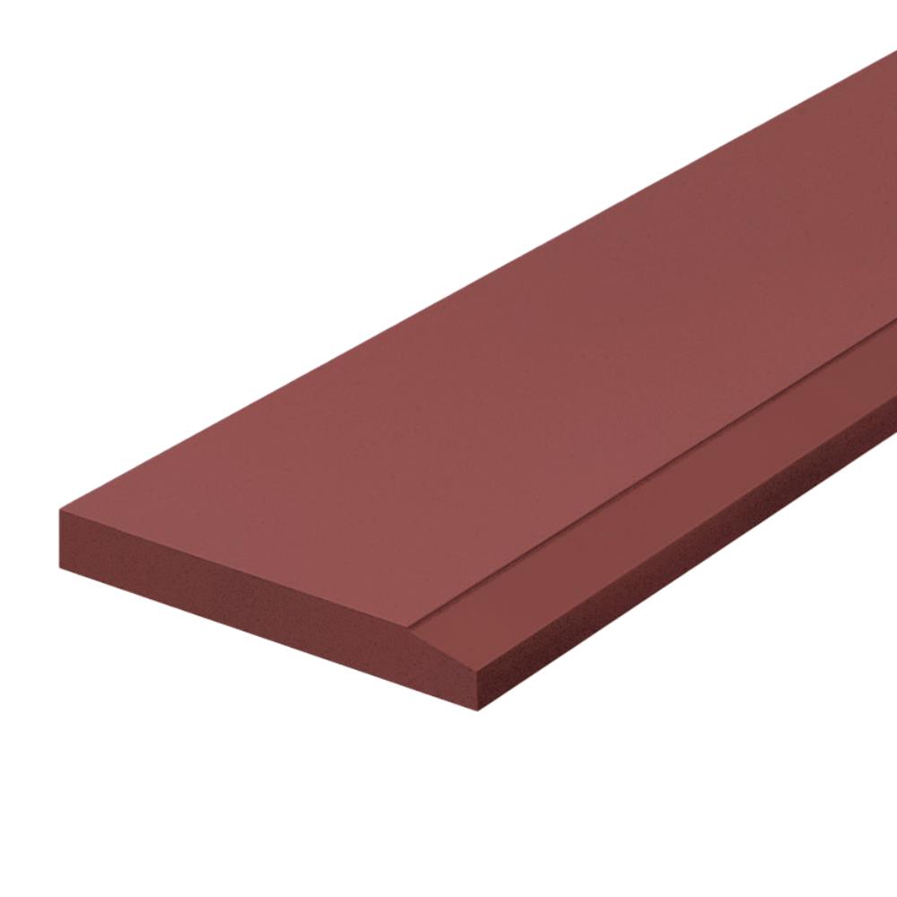 ไม้เชิงชาย DURAONE 20X300X1.6 ซม. สีแดงมะฮอกกานี