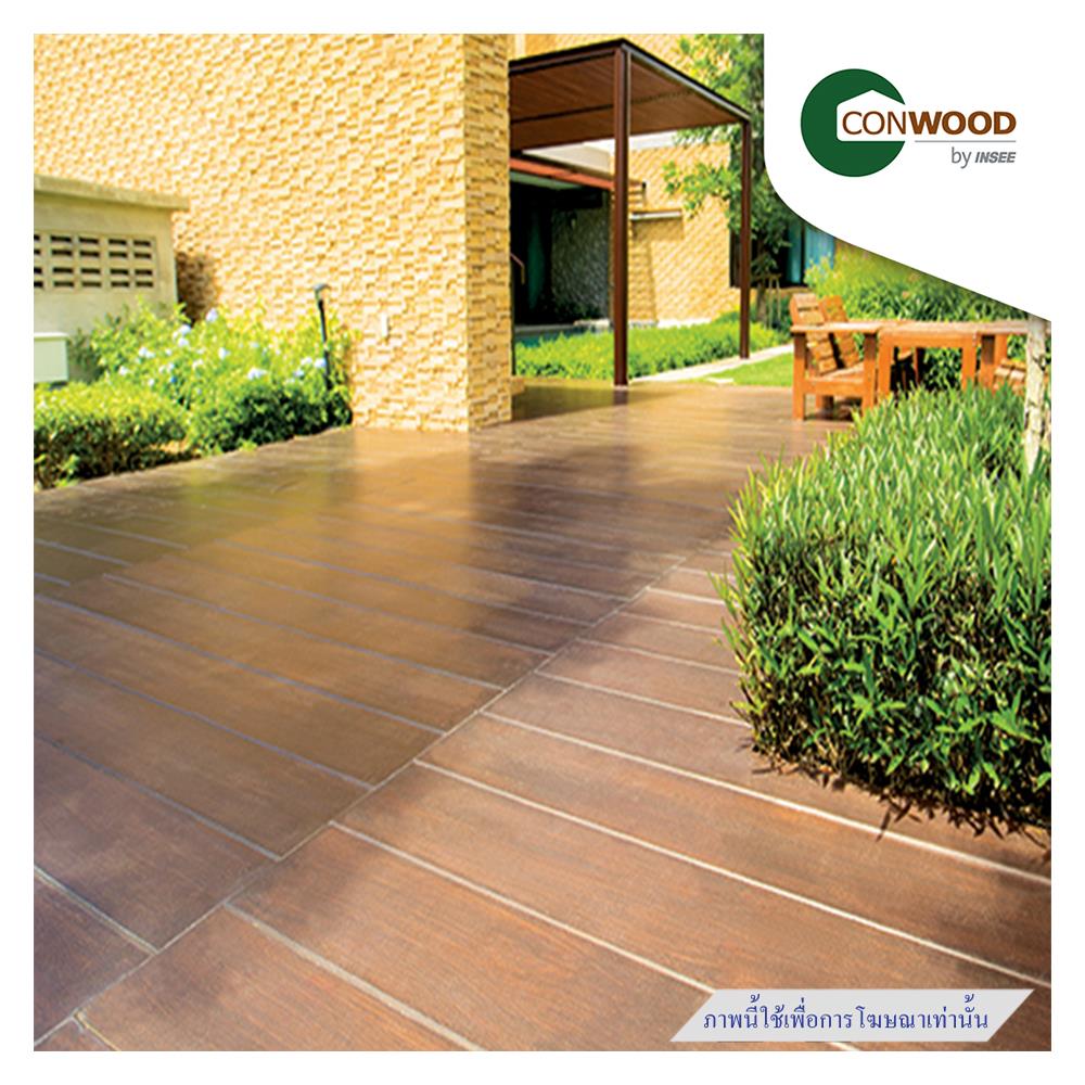 ไม้ตกแต่งพื้น CONWOOD 8 นิ้ว 20.3X305X2.5 ซม. สีธรรมชาติ