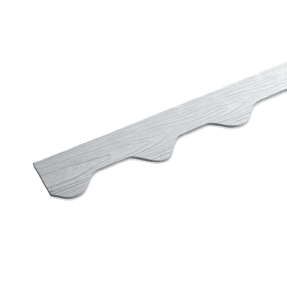 ไม้ปิดกันนก ลอนคู่ SHERA 15X300X0.8 สีธรรมชาติ