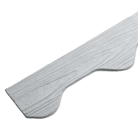 ไม้ปิดกันนก ลอนคู่ SHERA 15X300X0.8 สีธรรมชาติ