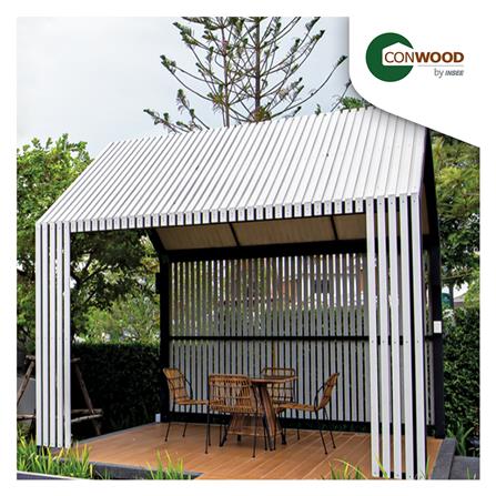 ไม้ระแนง CONWOOD หน้า 2 นิ้ว 5X305X1.6 ซม. สีธรรมชาติ_2