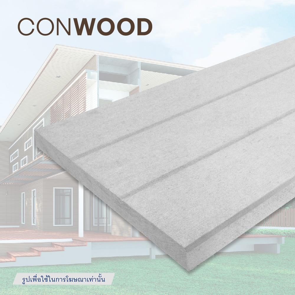 ไม้พื้น CONWOOD 3IN1 4 นิ้ว 30X305X2.5 ซม. สีธรรมชาติ