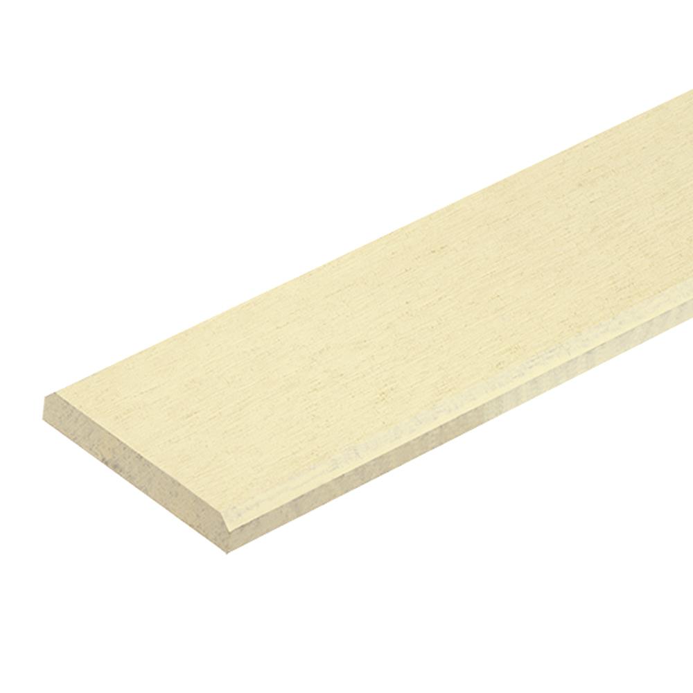 ไม้ระแนง ตกแต่งฝ้า CONWOOD 3 นิ้ว 7.5X305X1.1 ซม. สีขาวงาช้าง