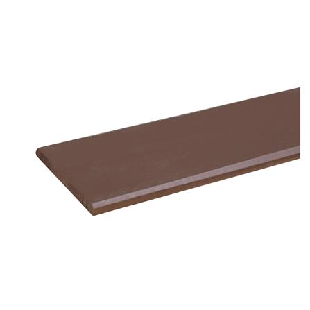 ไม้ระแนง ลบมุม DIAMOND 7.5X300X0.8 ซม. สีน้ำตาลอินทนิล_0