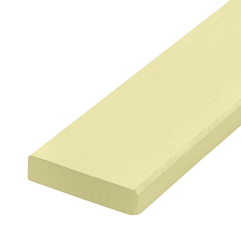 ไม้พื้น DURAONE 10X300X2.5 ซม. สีรองพื้นครีม