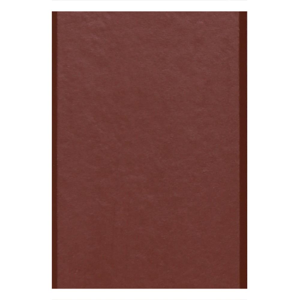 ไม้ระแนง SHERA ขอบวี 7.5X300X0.8 ซม. สีแดงมะฮอกกานี