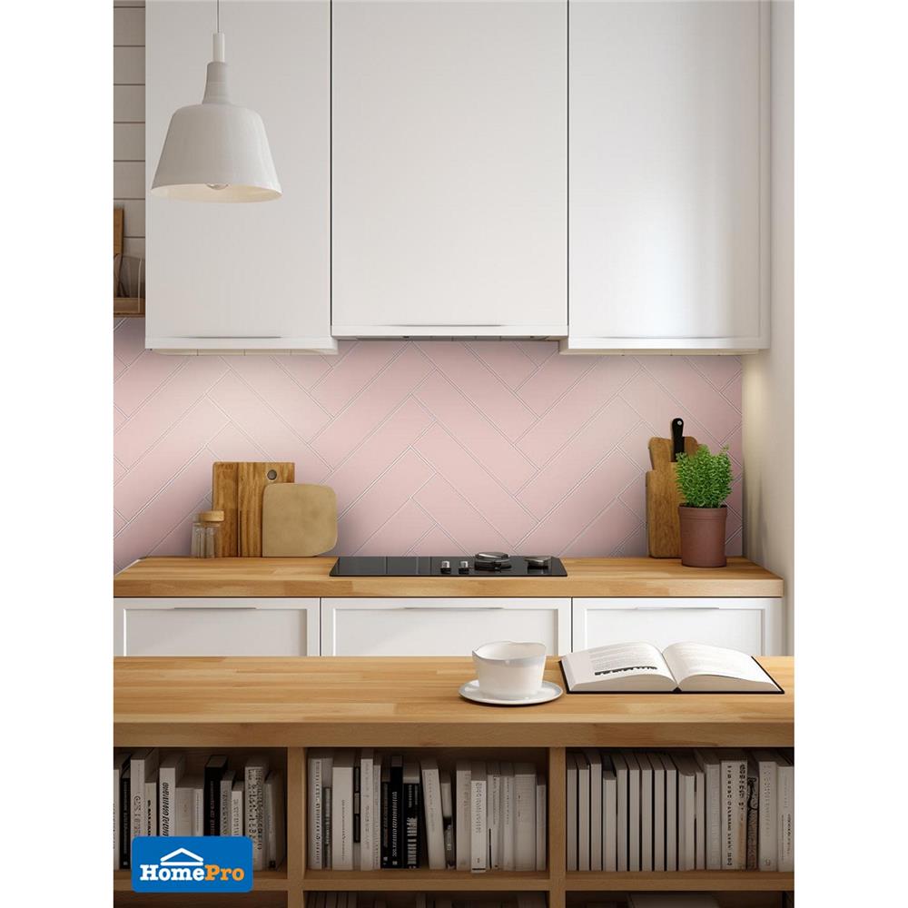 กระเบื้องผนัง 7.5x30 ซม. TARA คลาวดี้ ไลท์พิ้งค์