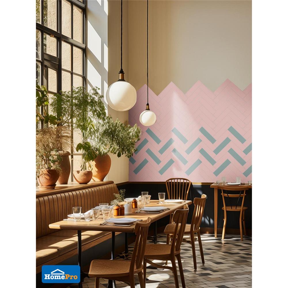 กระเบื้องผนัง 7.5x30 ซม. TARA คลาวดี้ ไลท์พิ้งค์