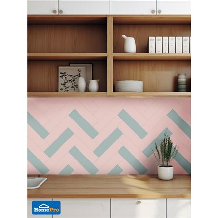 กระเบื้องผนัง 7.5x30 ซม. TARA คลาวดี้ ไลท์พิ้งค์_3