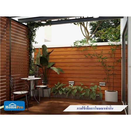 ไม้ฝา SHERA ลายสักขอบตรง 15X300X0.8 ซม. สีสักทรายทอง_3