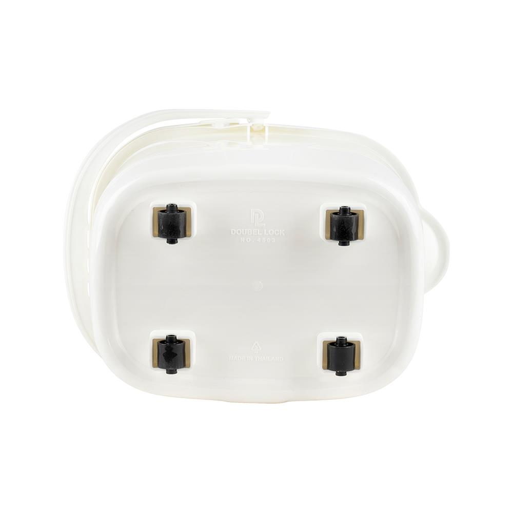 ถังซักพร้อมที่บิดม็อบ JCJ 30X40X31 ซม. 16 ลิตร สีขาว