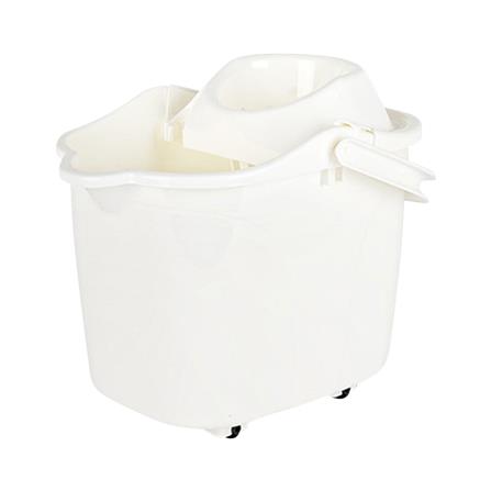 ถังซักพร้อมที่บิดม็อบ JCJ 30X40X31 ซม. 16 ลิตร สีขาว_0