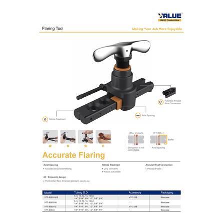 บานแฟร์ (มีตัวล็อค) VALUE 1/4 นิ้ว - 3/4 นิ้ว_3