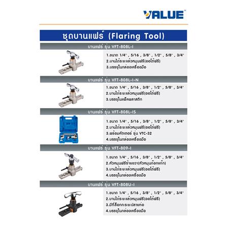 บานแฟร์ (แบบกล่อง) VALUE 1/4 นิ้ว - 3/4 นิ้ว_3