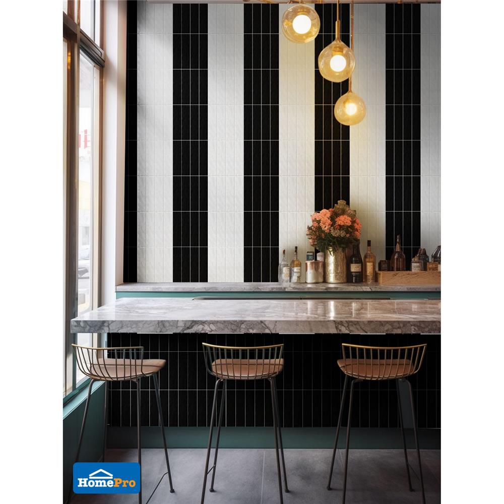 กระเบื้องผนัง 7.5x30 ซม. TARA คลาวดี้ ไวท์