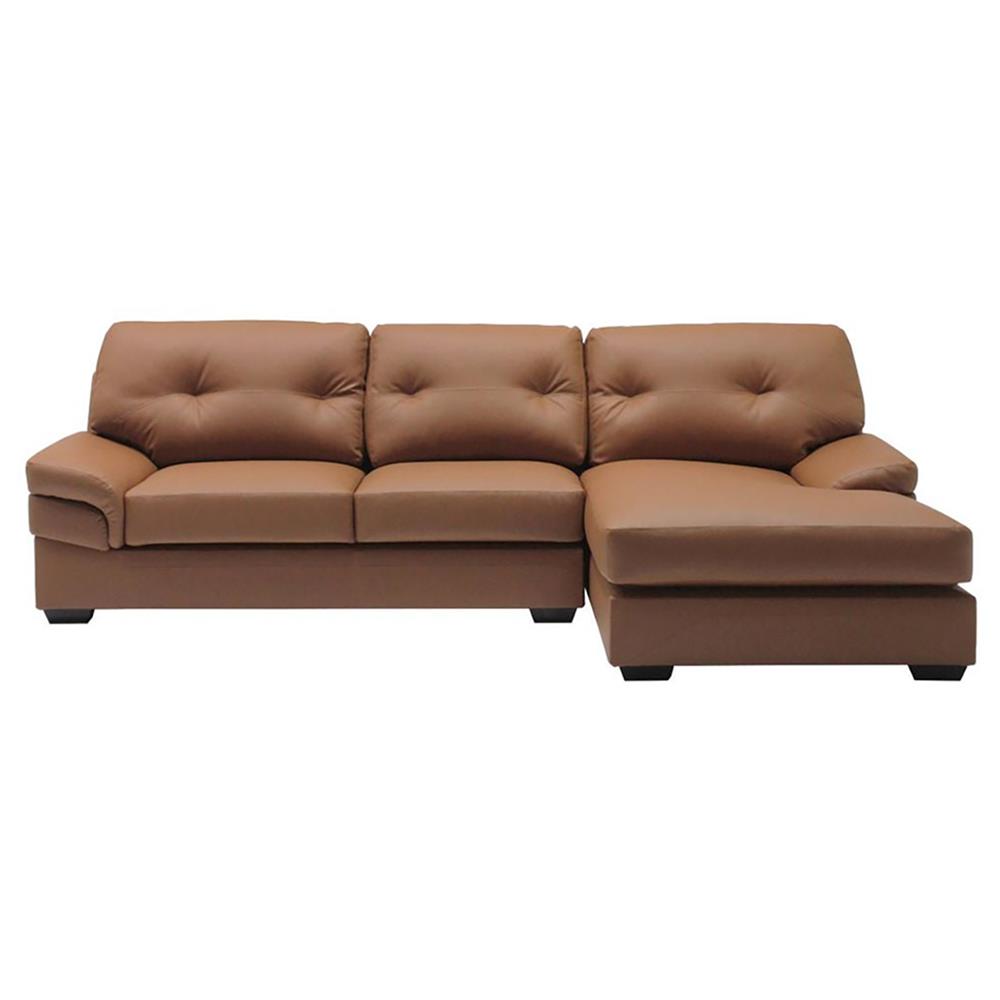 โซฟาเข้ามุมขวา KONCEPT TAG สีคาราเมล