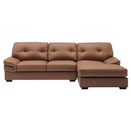 โซฟาเข้ามุมขวา KONCEPT TAG สีคาราเมล