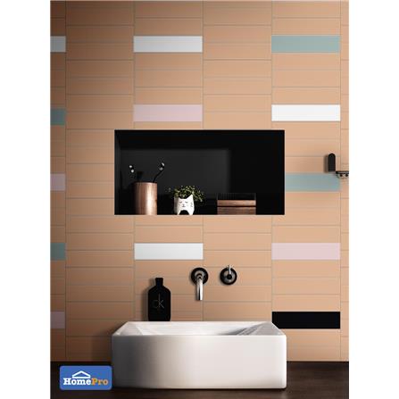 กระเบื้องผนัง 7.5x30 ซม. TARA คลาวดี้ เฟิร์น เบจ 1 ตร.ม._2