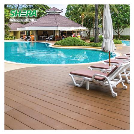 ไม้พื้น SHERA คัลเลอร์ทรู ลายเสี้ยน ขอบวี 15X300X2.5 ซม. สีทรอปิคอล โอ๊ค_3