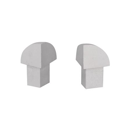 ตัวปิดมุมคิ้วอะลูมิเนียมแบบโค้ง 9 มม. TARA สีอะลูมิเนียม_1