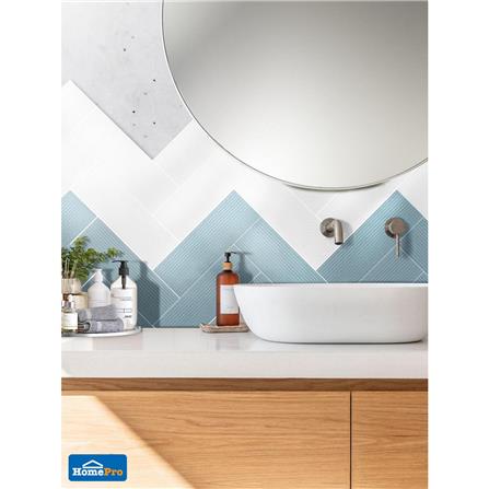 กระเบื้องผนัง 10x30 ซม. TARA เอมบอสโฟล์ท ไวท์_8