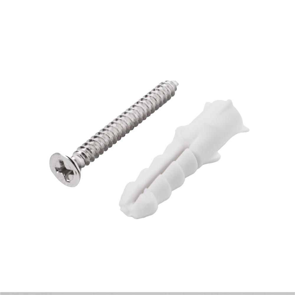 พุกพลาสติกพร้อมสกรู DEXZON เบอร์ 8 แพ็ก 50 ชิ้น