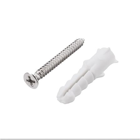 พุกพลาสติกพร้อมสกรู DEXZON เบอร์ 8 แพ็ก 50 ชิ้น_0