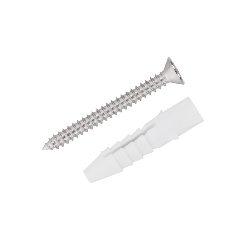 พุกพลาสติกพร้อมสกรู DEXZON เบอร์ 7 แพ็ก 50 ชิ้น