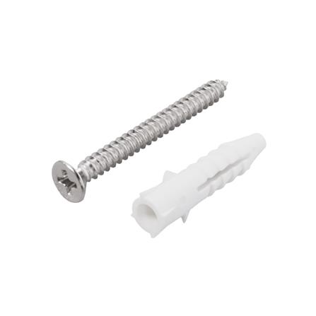 พุกพลาสติกพร้อมสกรู DEXZON เบอร์ 7 แพ็ก 50 ชิ้น_1