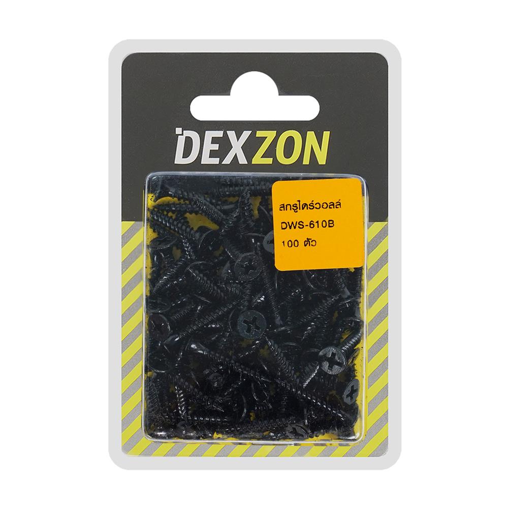 สกรูไดร์วอลล์ TF DEXZON 6X1 นิ้ว แพ็ก 100 ชิ้น