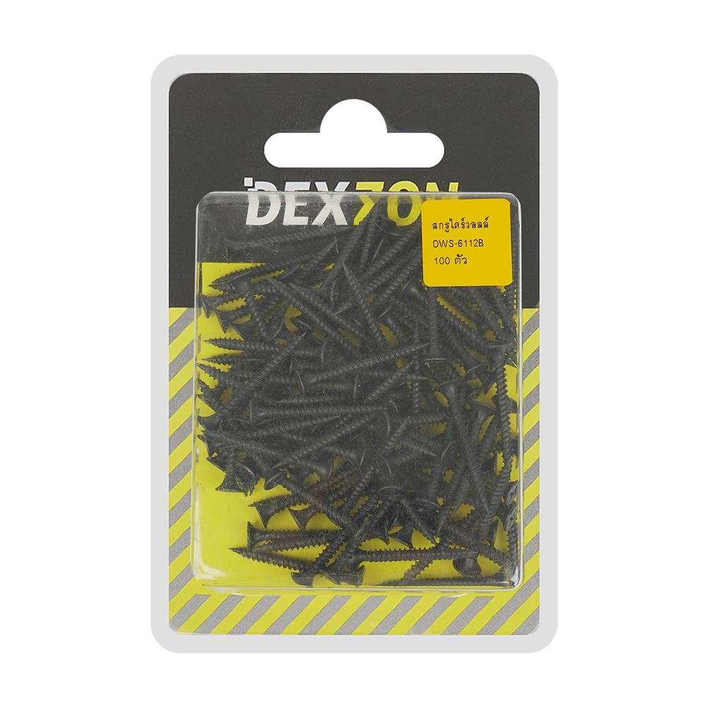 สกรูไดร์วอลล์ TF DEXZON 6X1 1/2 นิ้ว แพ็ก 100 ชิ้น