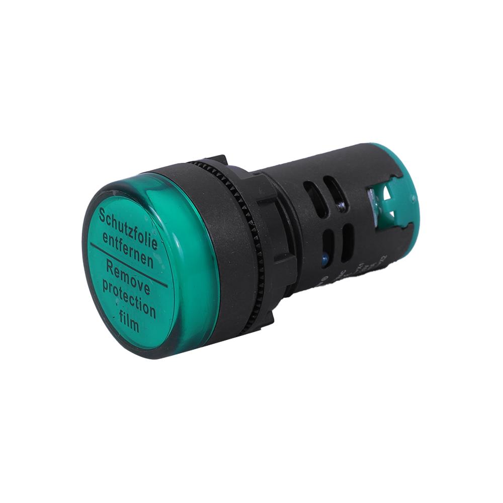 ไพลอตแลมป์ LED CT ELECTRIC AD16 GN 220 โวลต์ 25 มม. สีเขียว