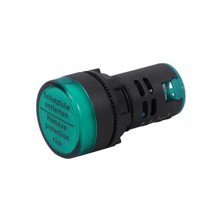 ไพลอตแลมป์ LED CT ELECTRIC AD16 GN 220 โวลต์ 25 มม. สีเขียว