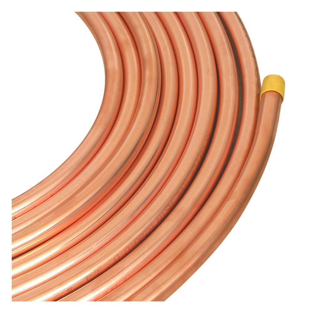 ท่อทองแดง NICE TUBE 6 หุน (3/4 นิ้ว) หนา 0.7 มม. ยาว 15 ม.