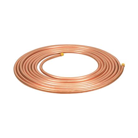 ท่อทองแดง NICE TUBE 6 หุน (3/4 นิ้ว) หนา 0.7 มม. ยาว 15 ม.