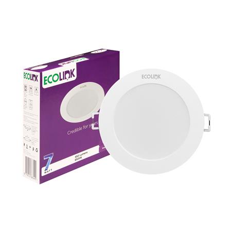 ดาวน์ไลท์ LED ECOLINK 4 นิ้ว 7 วัตต์ DAYLIGHT สีขาว_2
