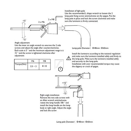 ไฟถนน LED PHILIPS BRP121 100 วัตต์ DAYLIGHT สีเทา_4