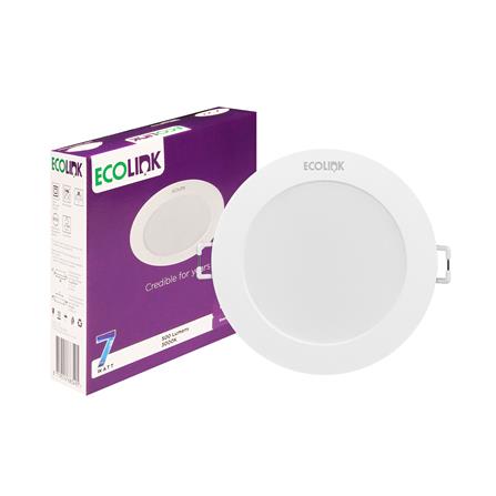 ดาวน์ไลท์ LED ECOLINK 4 นิ้ว 7 วัตต์ WARM WHITE สีขาว_2
