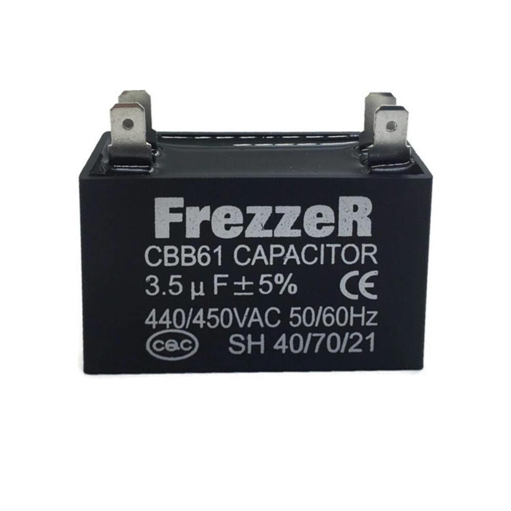 คาปาซิเตอร์พัดลม FREZZER 3.5 uF (ไมโครฟารัด)