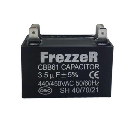 คาปาซิเตอร์พัดลม FREZZER 3.5 uF (ไมโครฟารัด)