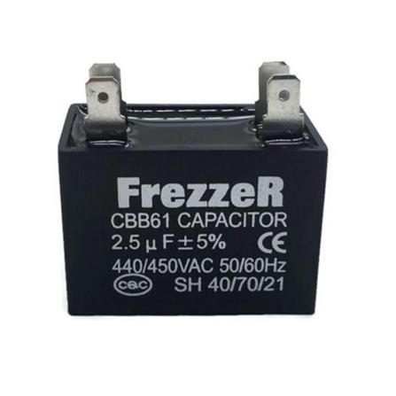 คาปาซิเตอร์พัดลม FREZZER 2.5 uF (ไมโครฟารัด)_0