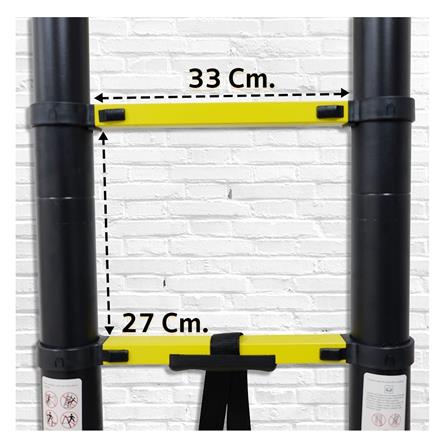 บันไดอเนกประสงค์ EAZY TOOLS 11 ขั้น 3.2 ม. สีเงิน_4