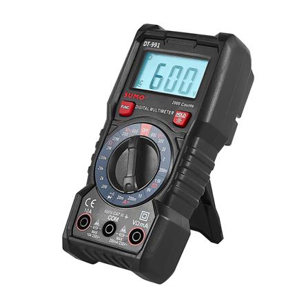 ดิจิตอลมัลติมิเตอร์ SUMO DT-991 สีดำ_1