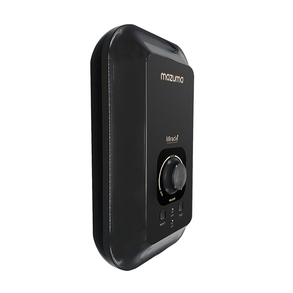 เครื่องทำน้ำอุ่น MAZUMA MIRACLE SATIN (Rain) 5500 วัตต์ สีดำ