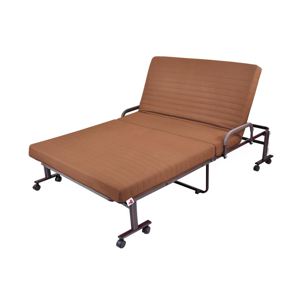 เตียงพับ THAIBUL OLTCF245-100B 100X190X45 ซม. สีน้ำตาล