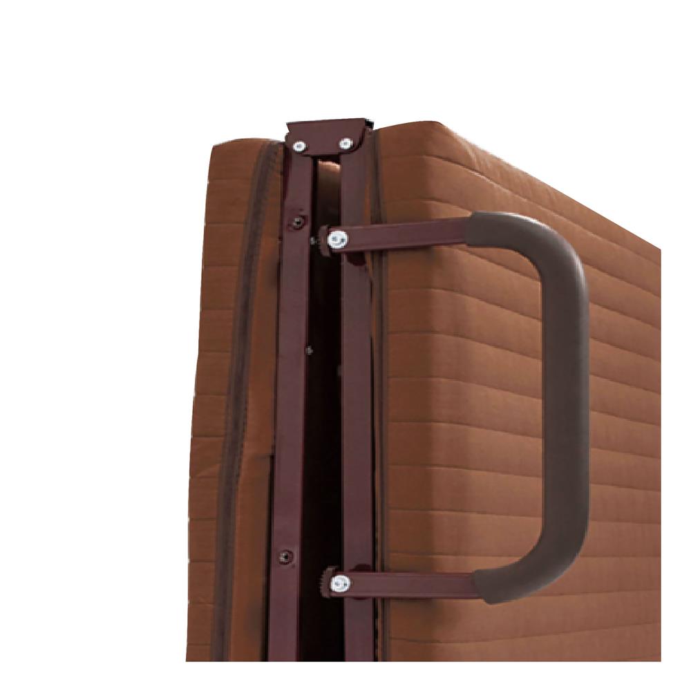 เตียงพับ THAIBUL OLTCF245-100B 100X190X45 ซม. สีน้ำตาล