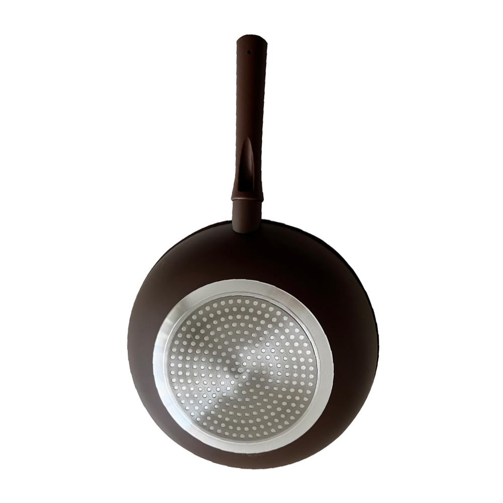 กระทะลึกพร้อมฝา 28 ซม. JOYOUNG BROWN IH