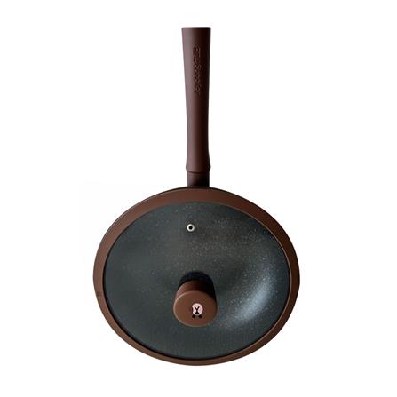 กระทะลึกพร้อมฝา 28 ซม. JOYOUNG BROWN IH_1