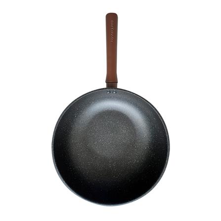 กระทะลึกพร้อมฝา 28 ซม. JOYOUNG BROWN IH_2